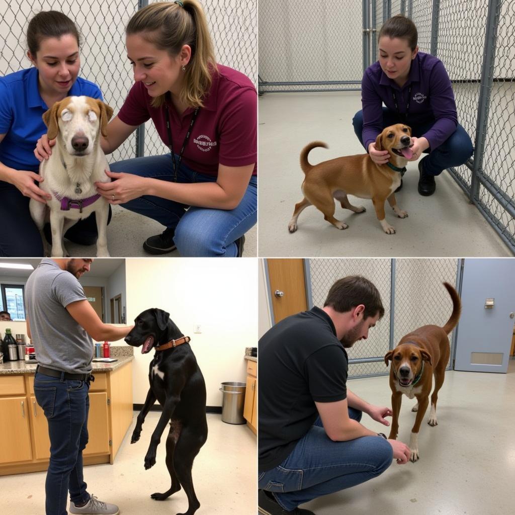 Volunteers at the Humane Society of the Ozarks