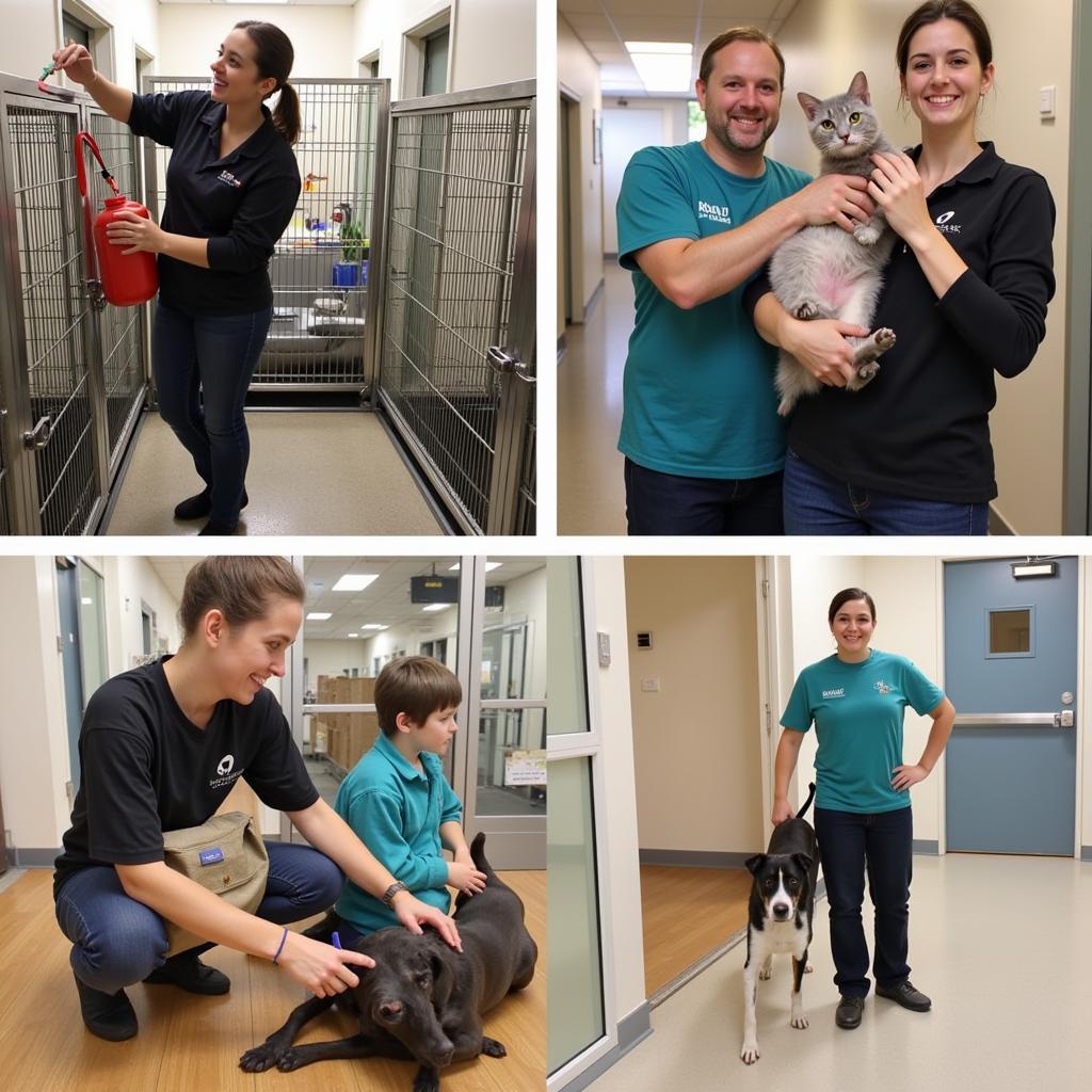 Volunteers at the Humane Society of Greenwood SC