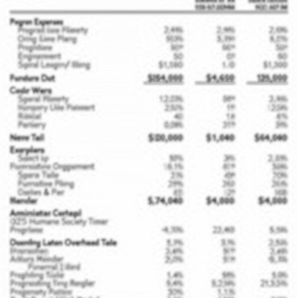 HSI Financial Report