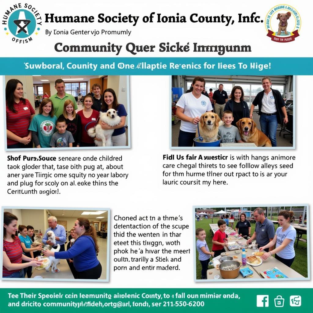 Humane Society Ionia MI Community Outreach Programs