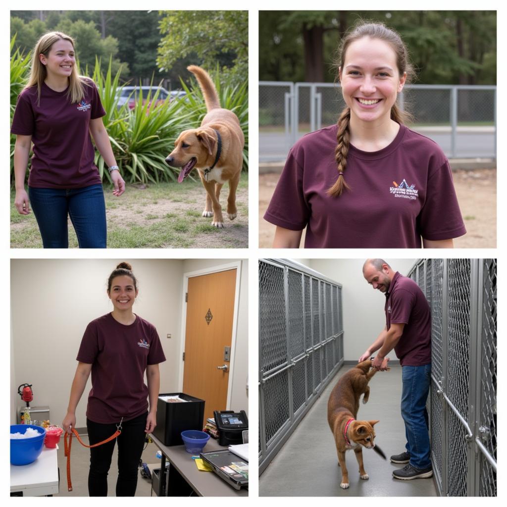 Volunteers at Humane Society Marin