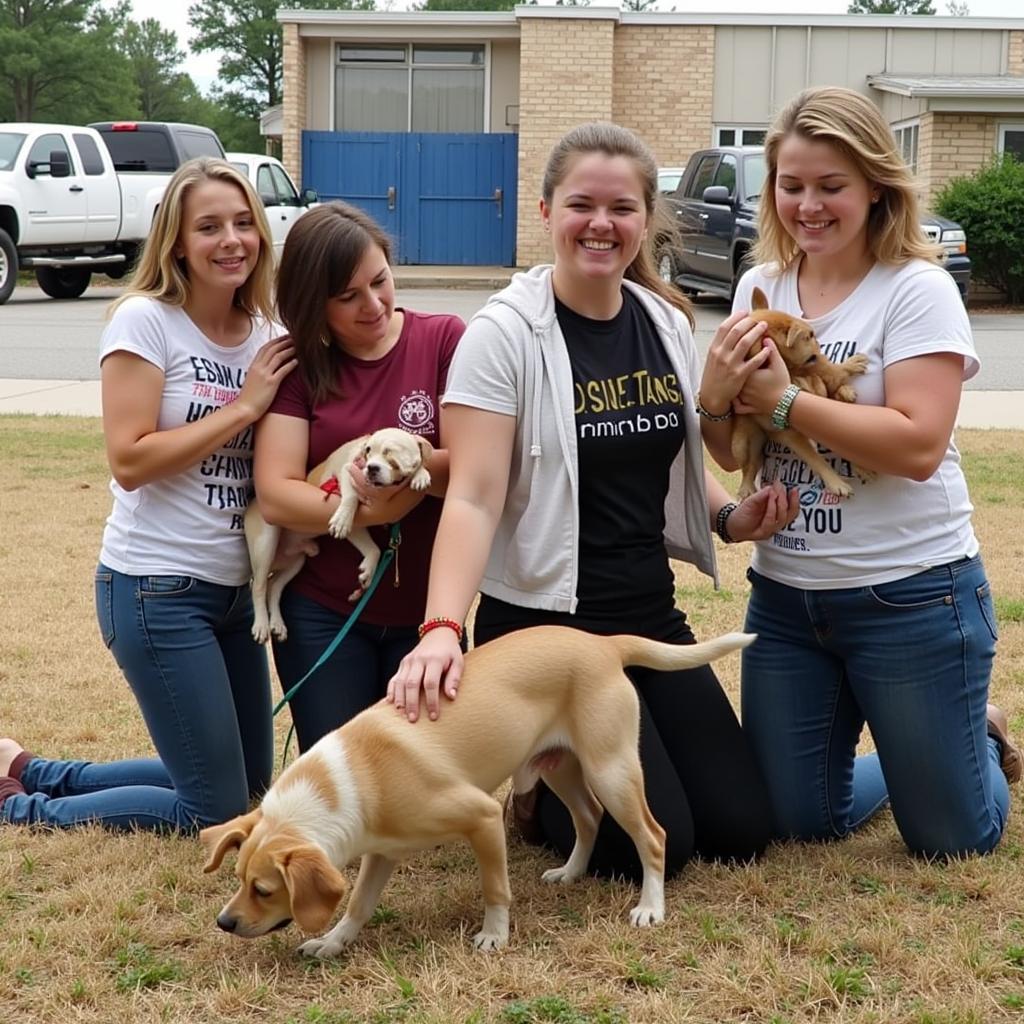 Happy Adoption Event at the Humane Society of Marlboro County