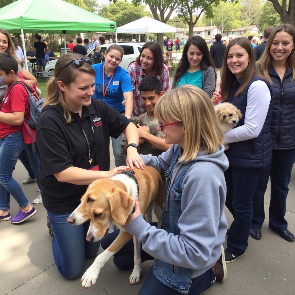 Adoption event at the Humane Society Ojai