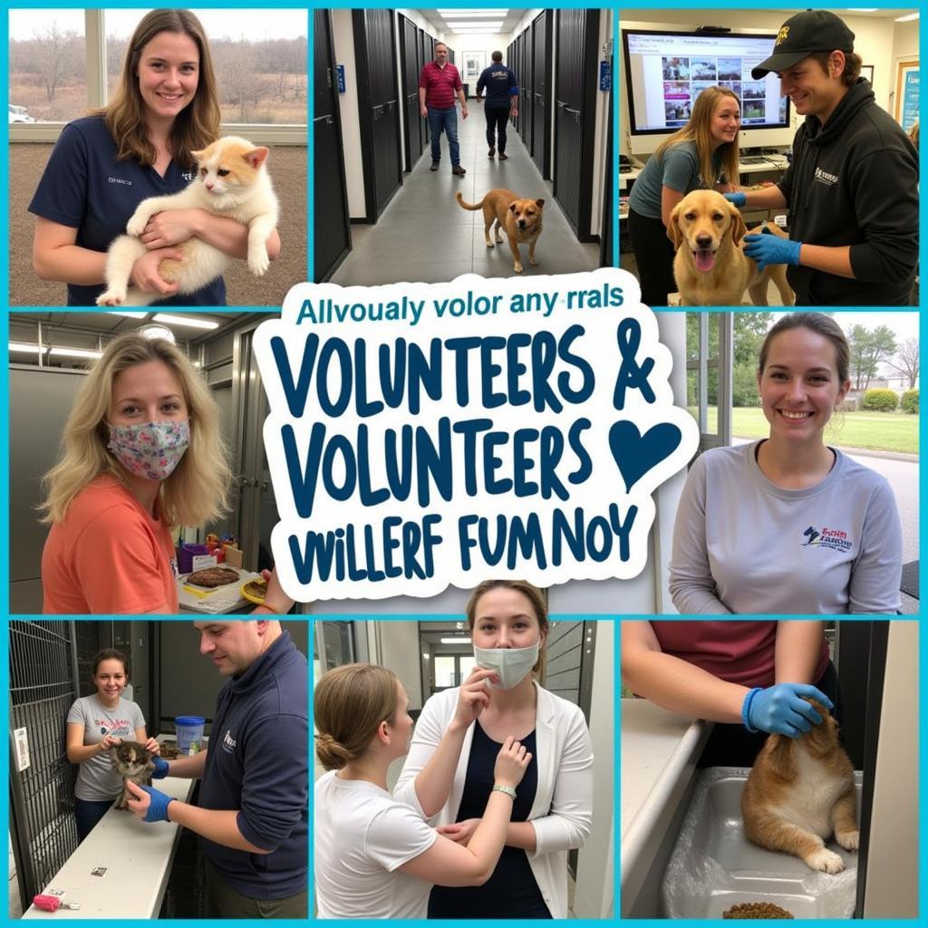 Volunteers Helping Animals at Skagit Valley Humane Society