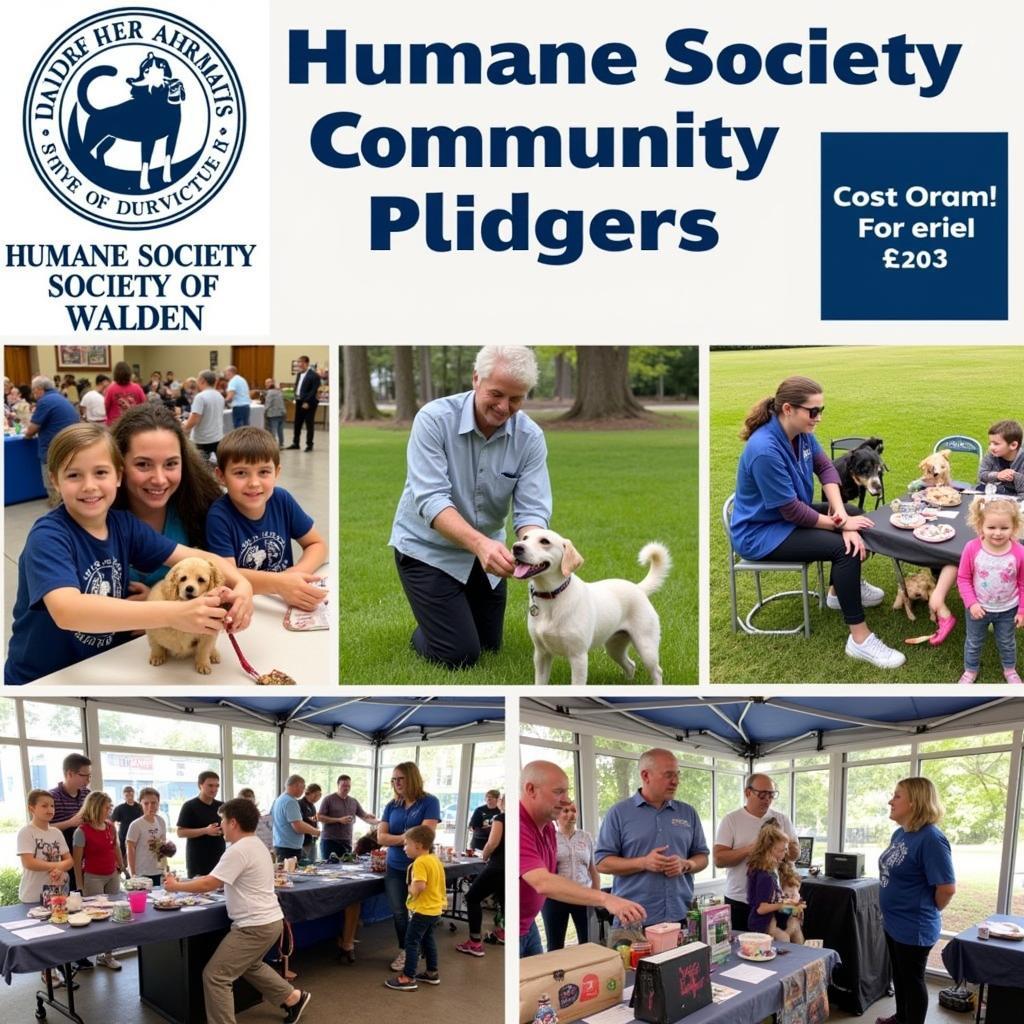 Community Event Supporting Animal Welfare at the Humane Society of Walden