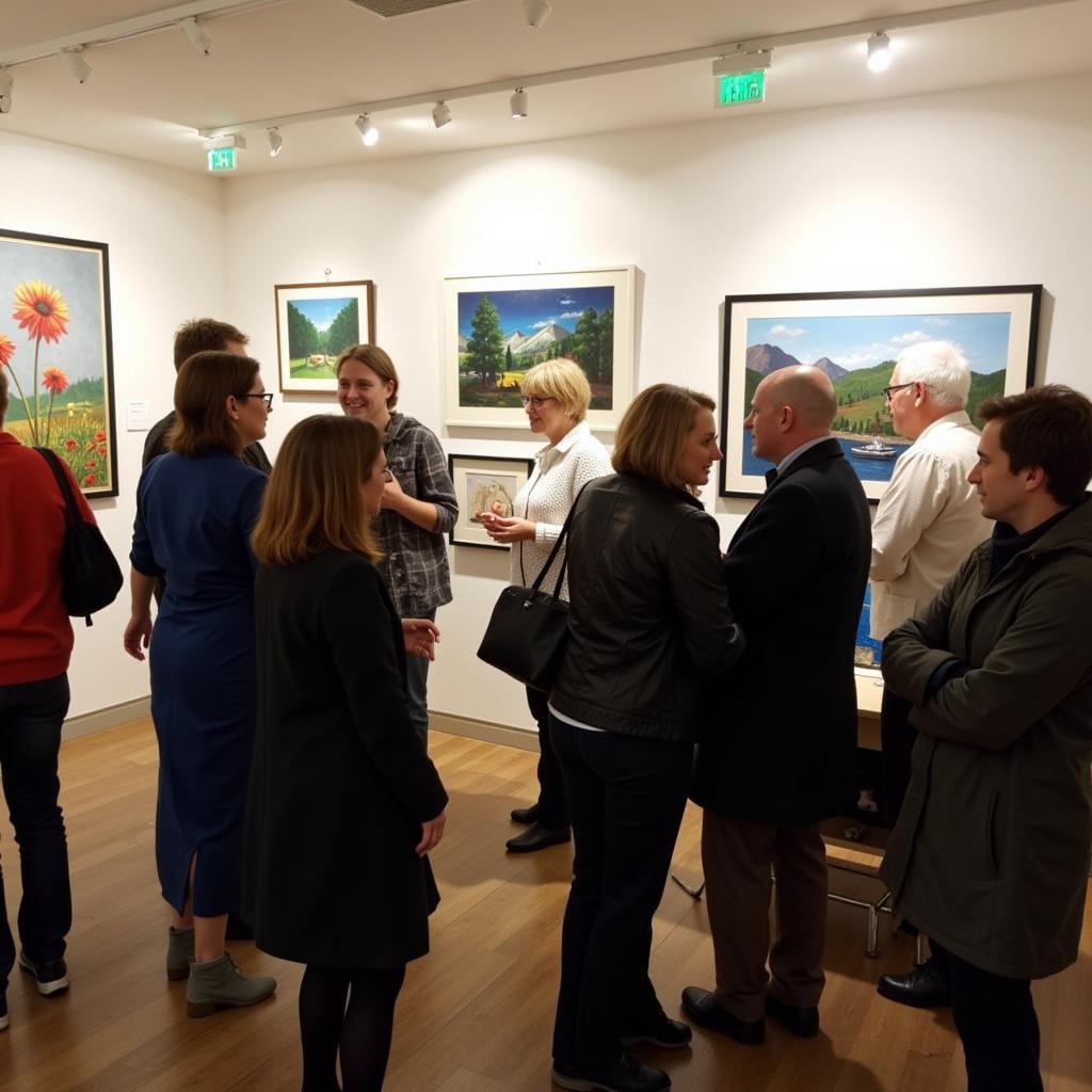 Hutt Art Society Exhibition Opening