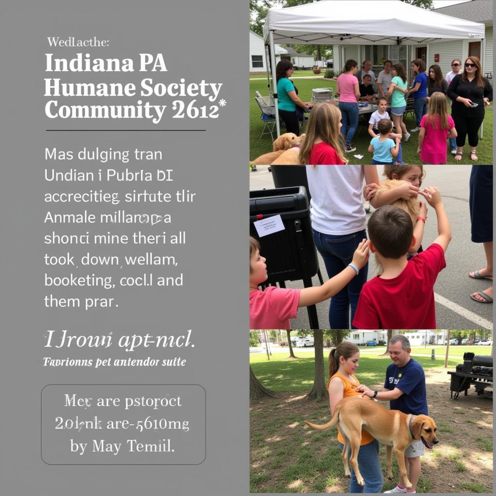 Indiana PA Humane Society Community Outreach