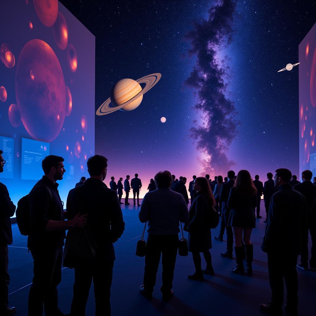 Networking at an International Planetarium Society Conference