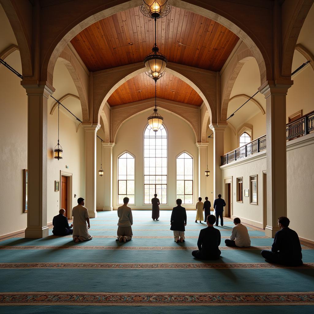 Islamic Society of Evansville Prayer Hall