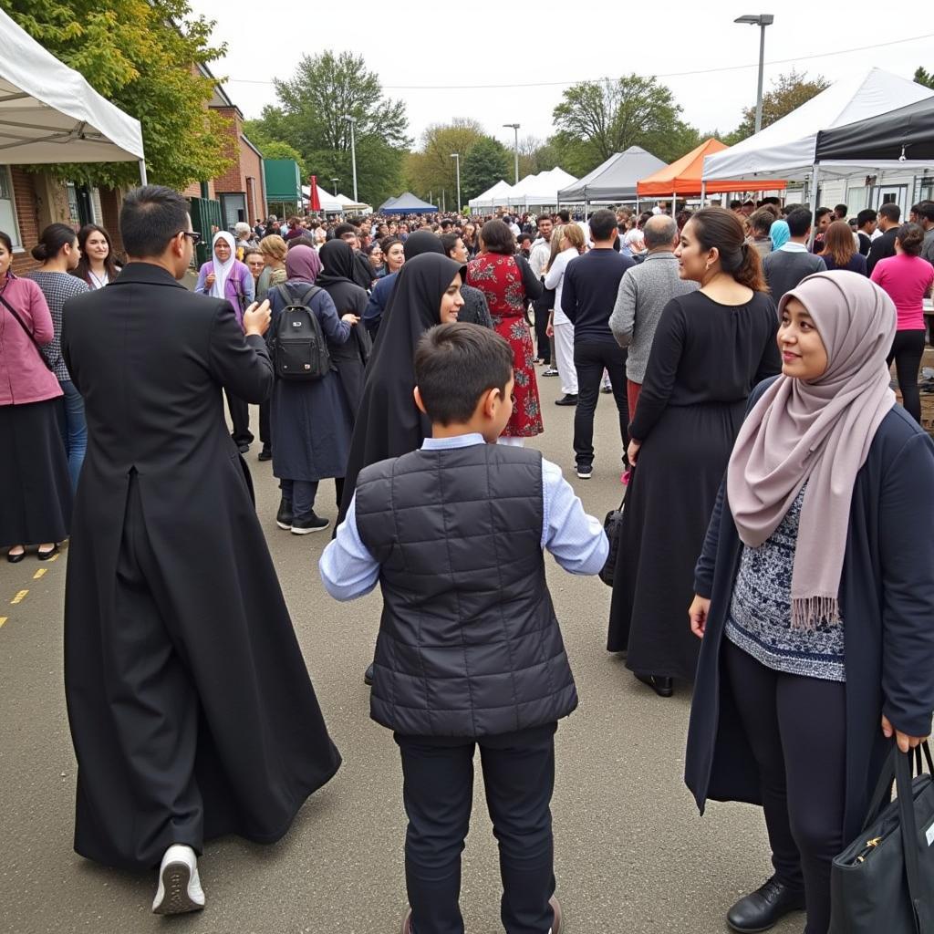 A community event organized by the I.V.I.S Islamic Society.