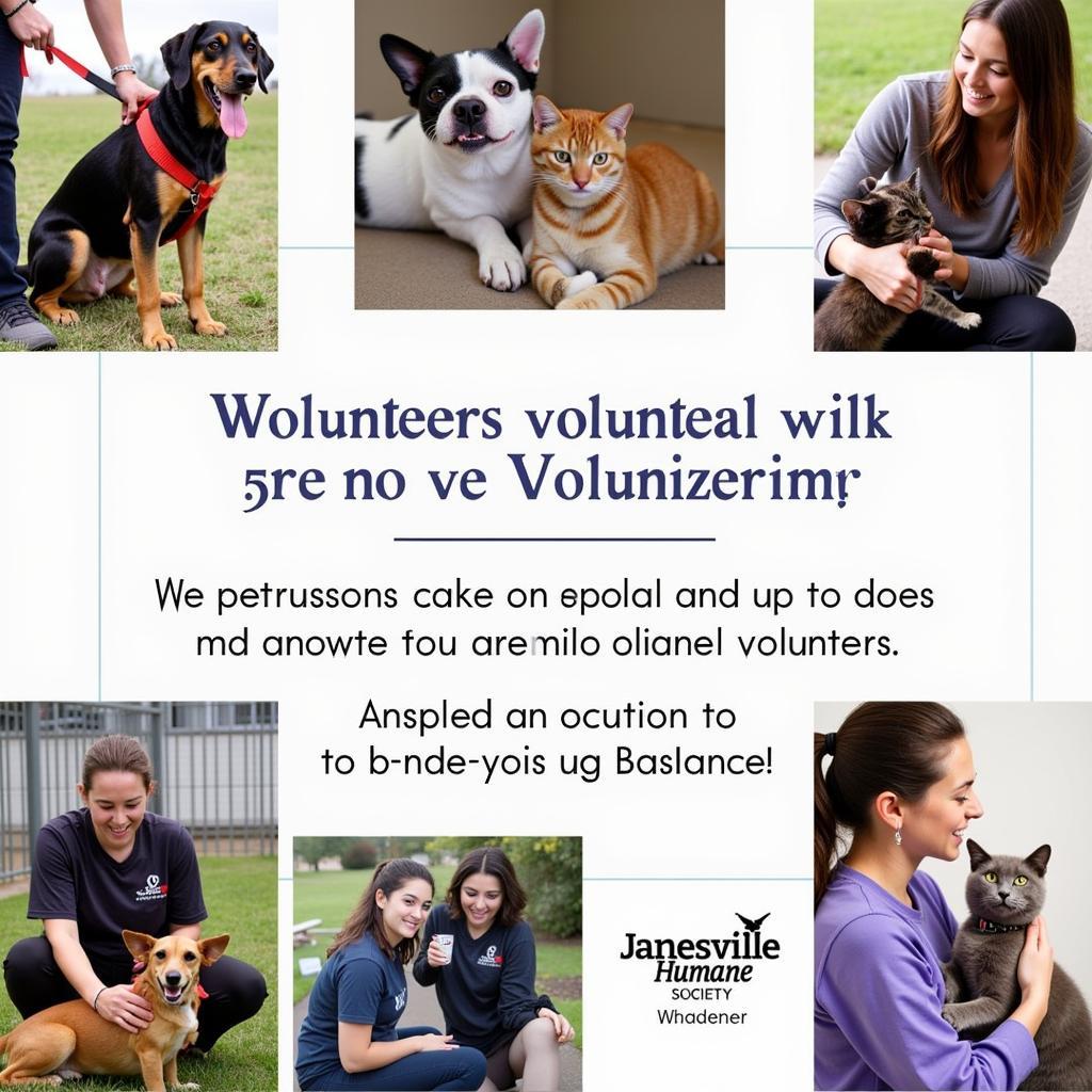 Janesville Humane Society Volunteers