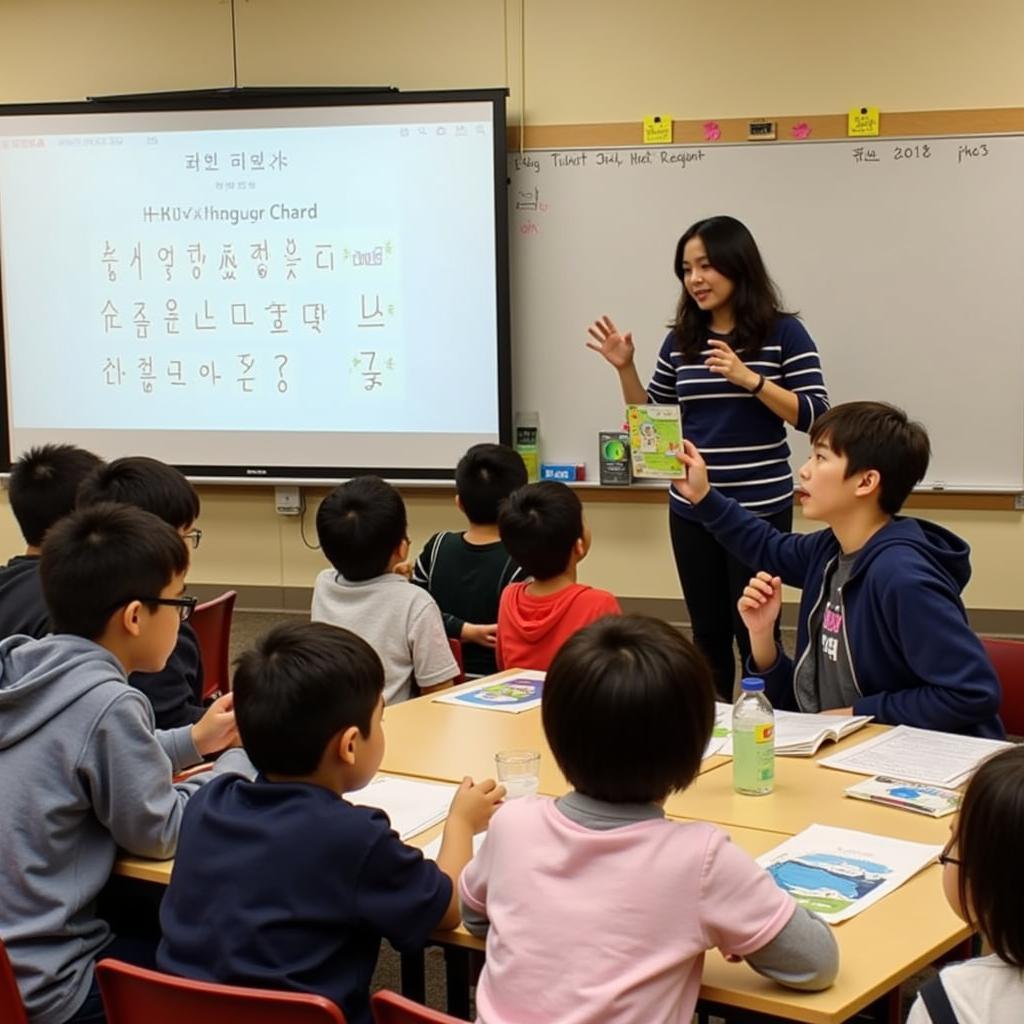 Korean Society of Oregon Language Class