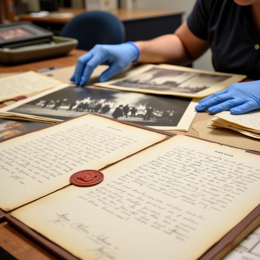 Archival Documents at LAFD Historical Society