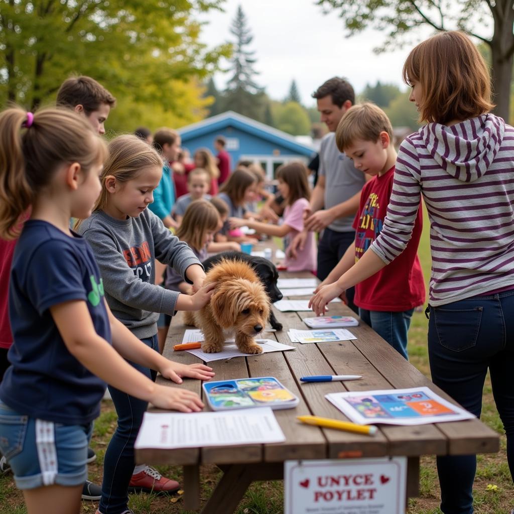 Community event at Lane County Humane Society