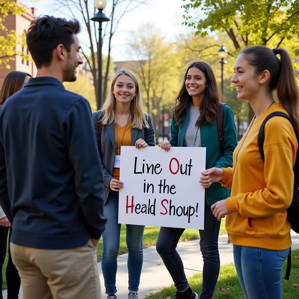 Lehigh Students Promoting Health Awareness