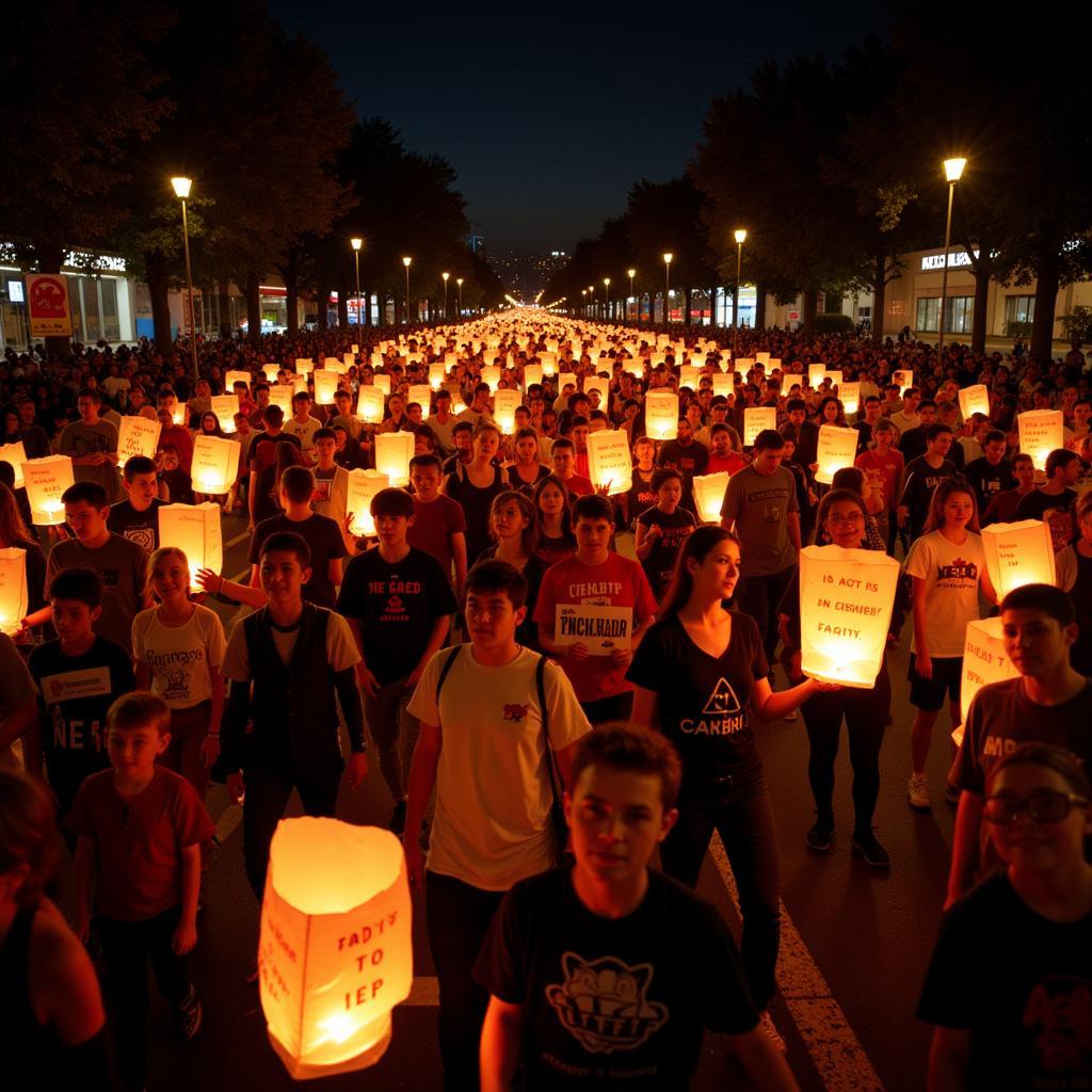 LLS Michigan Light The Night Walk Participants