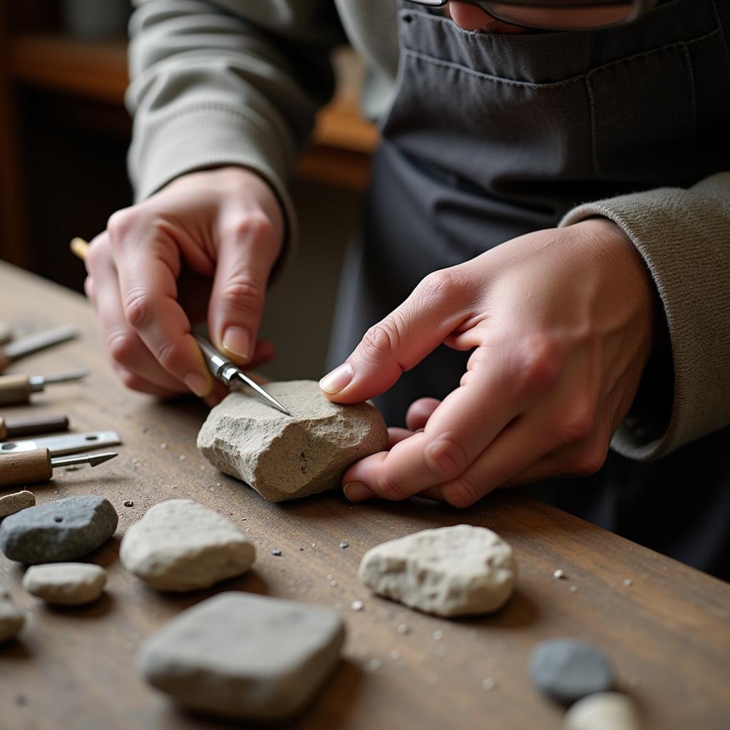 Lone Pine Gem and Mineral Society Workshop