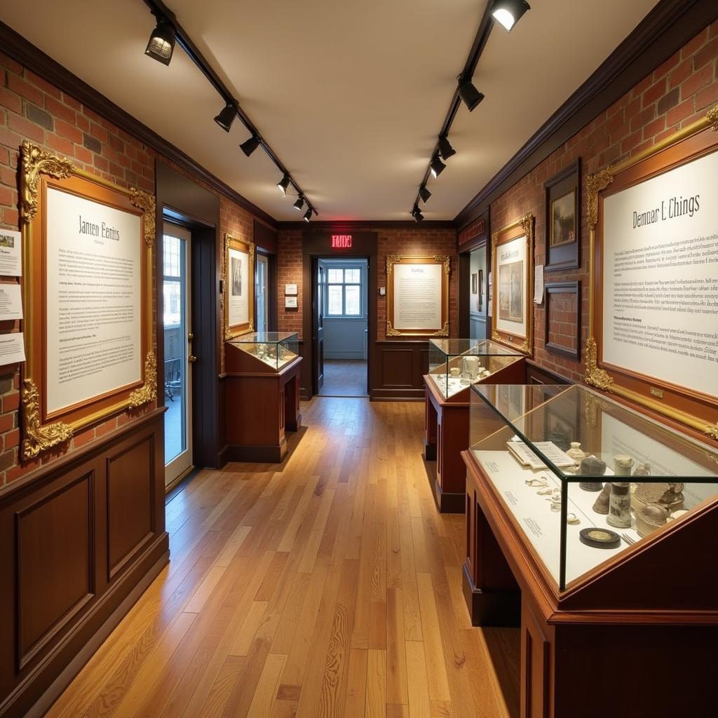 Malden Historical Society Interior Exhibit