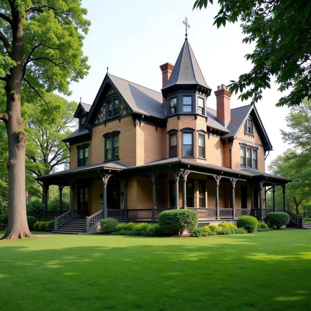 Meeker Mansion Exterior at Puyallup Historical Society