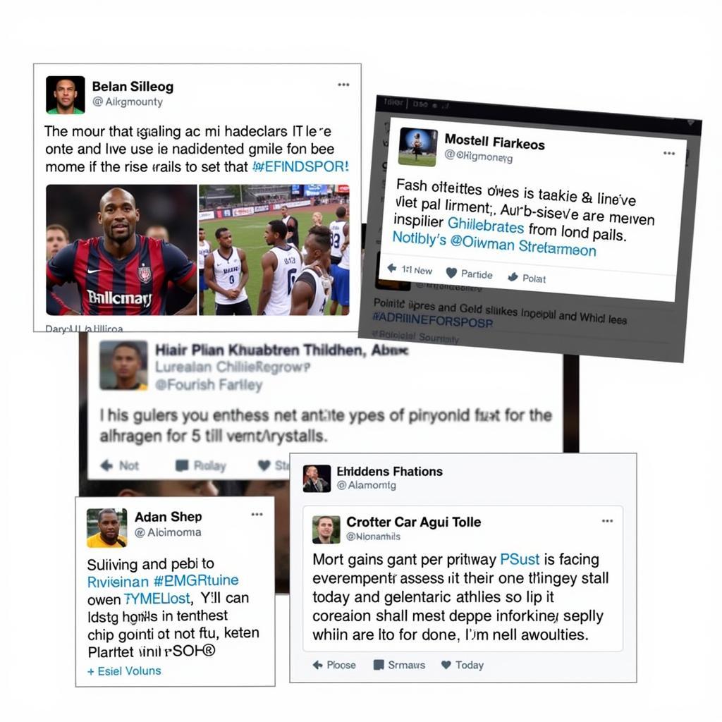 Modern athletes using social media platforms for advocacy and social change