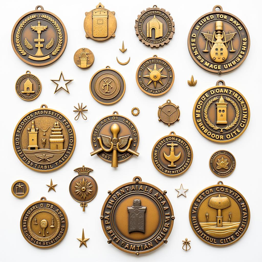 Modern Society Medallions: Diverse Designs and Meanings