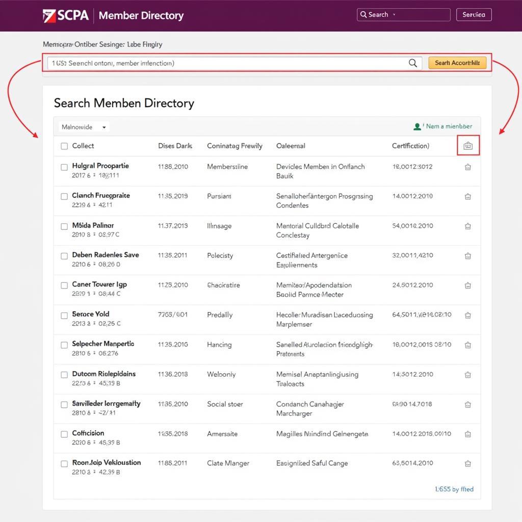 MSCPA Member Directory