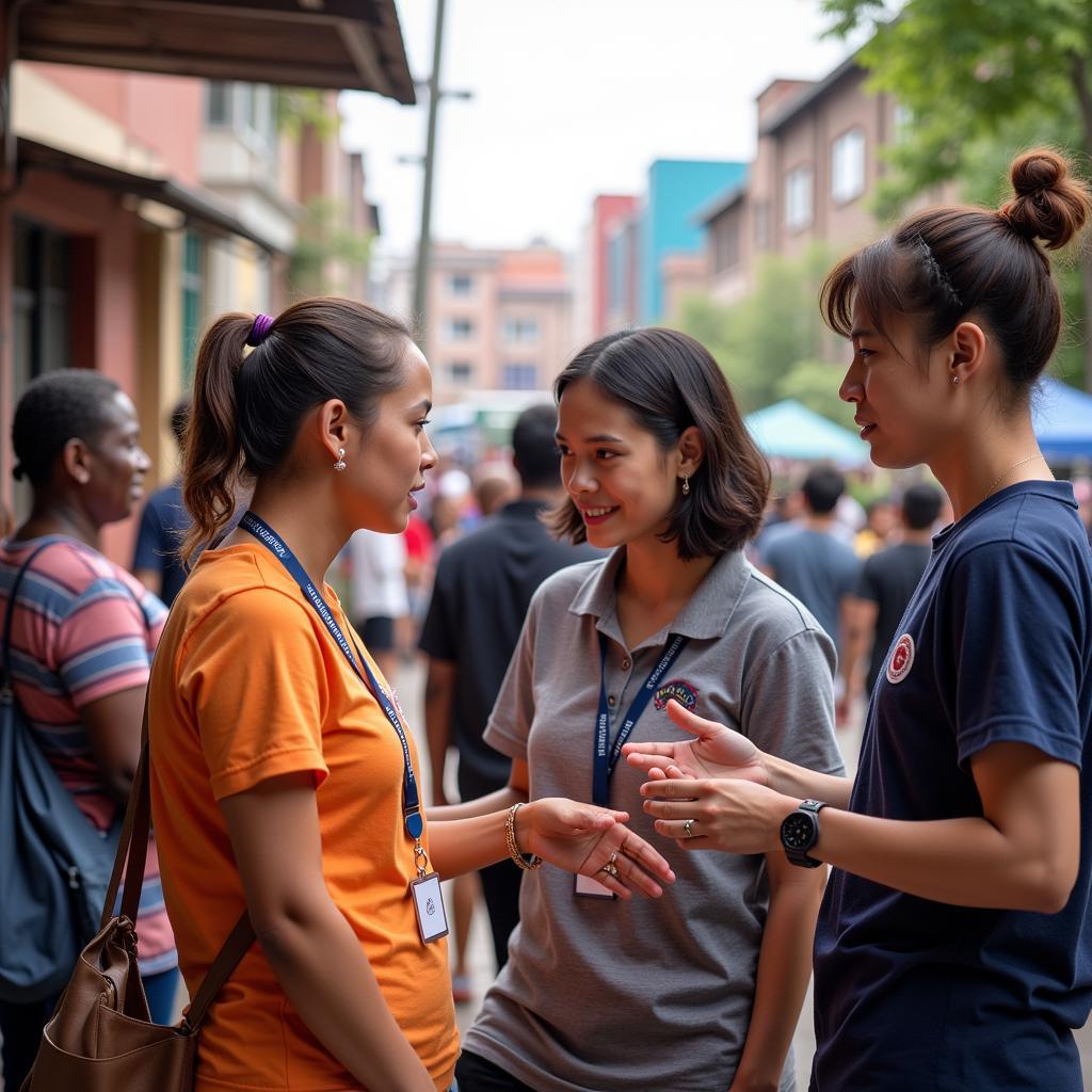 Medical Science Liaisons engaging in community outreach