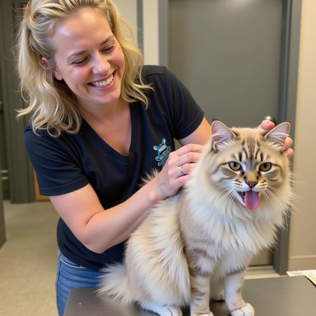 Inspiring Photos of Volunteers at Muscatine Humane Society