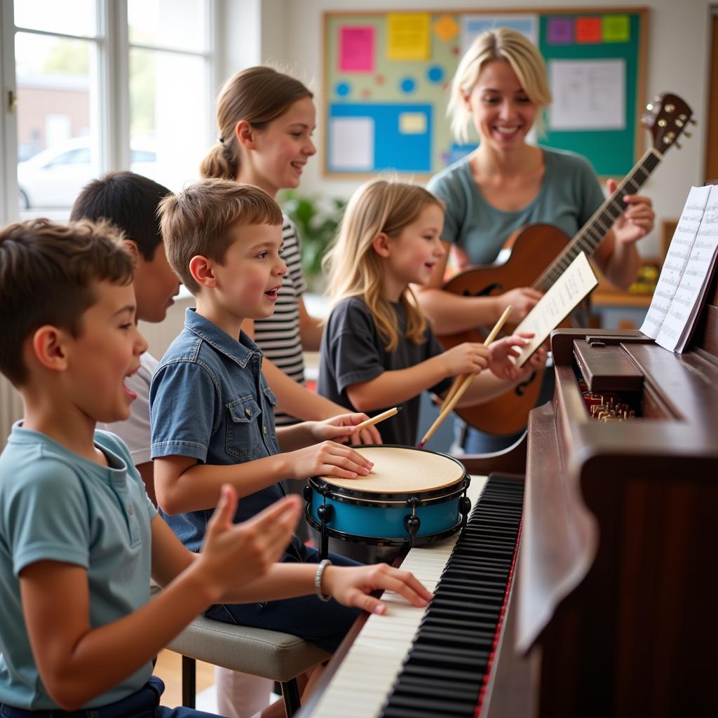 Music and Cognitive Development in Children