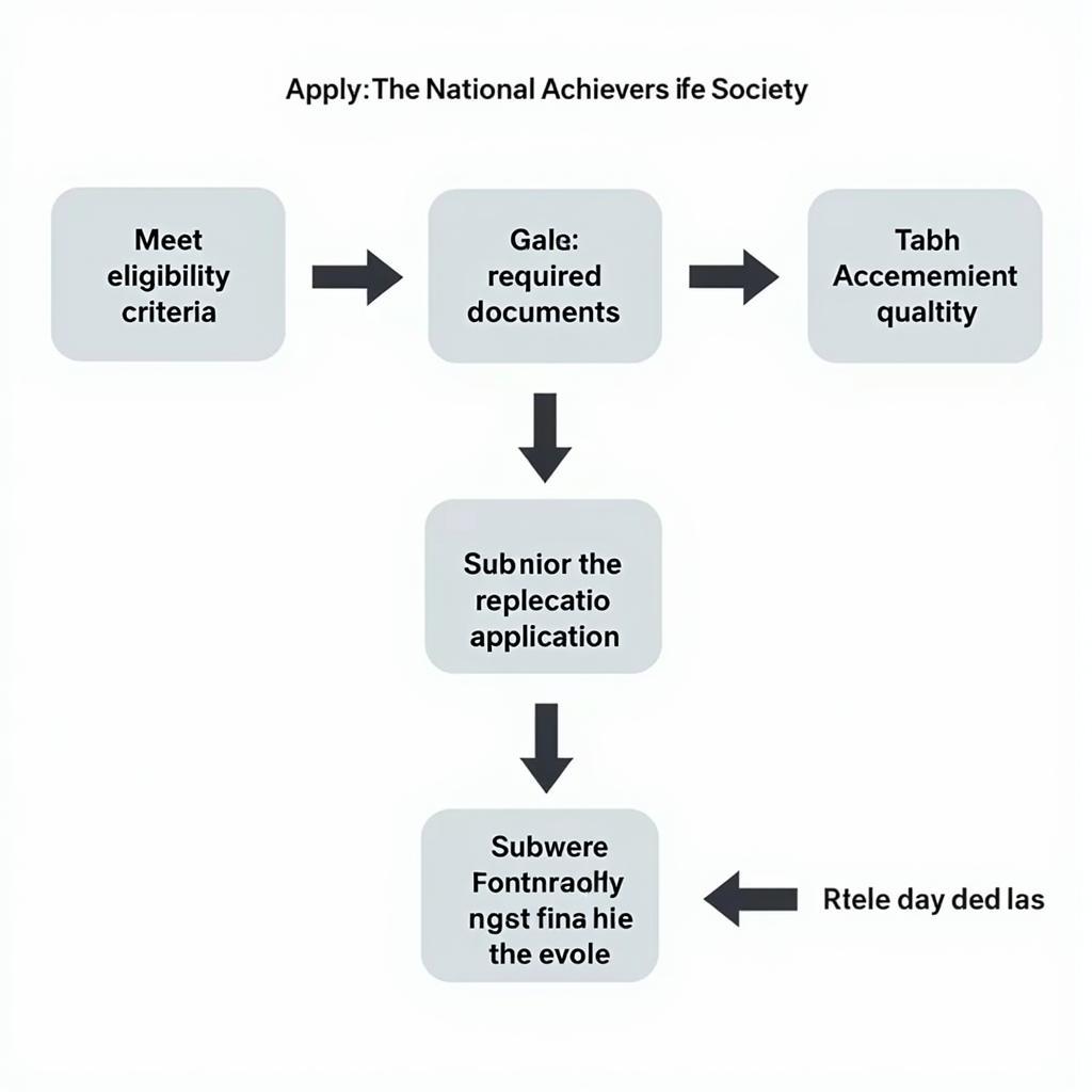 Steps in the National Achievers Society Application Process