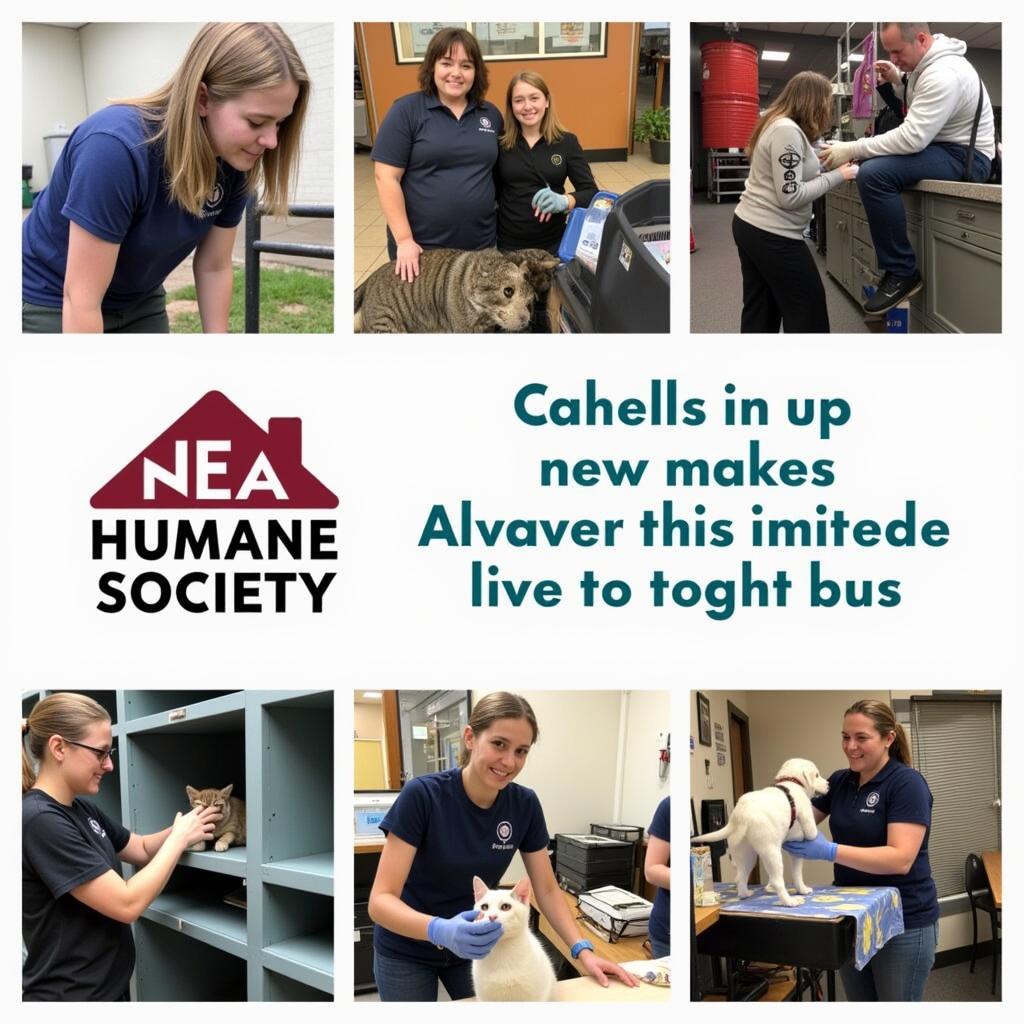 NEA Humane Society Volunteers in Action