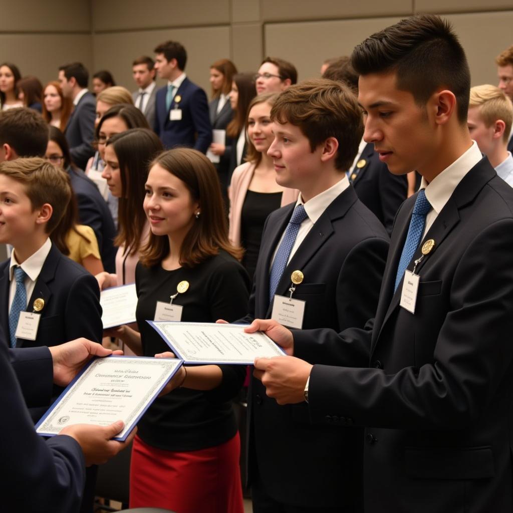 NHS Induction Ceremony for New Members