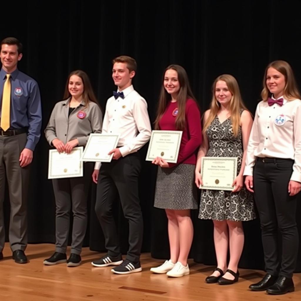 National Junior Honor Society Induction Ceremony