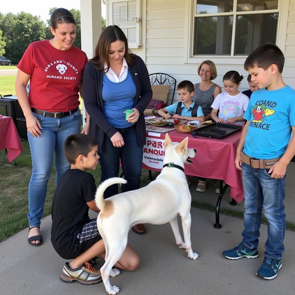 Oakland County Humane Society engages in community outreach.