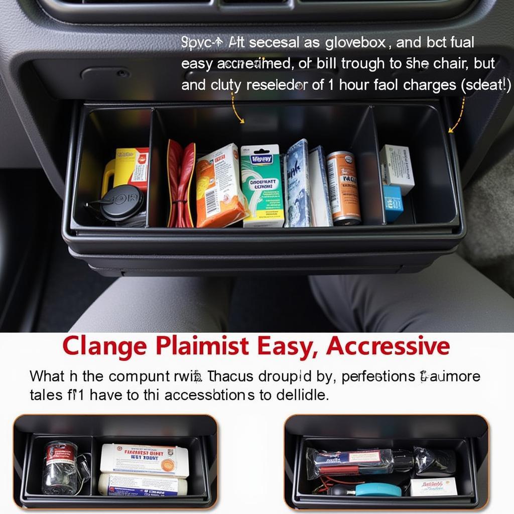 Organized Glovebox for Safety and Efficiency