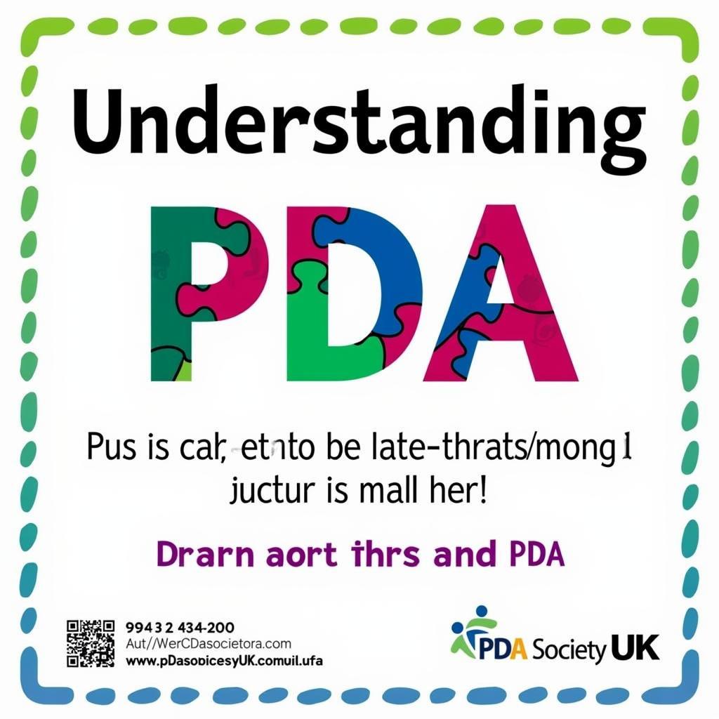 PDA Awareness Campaign Poster