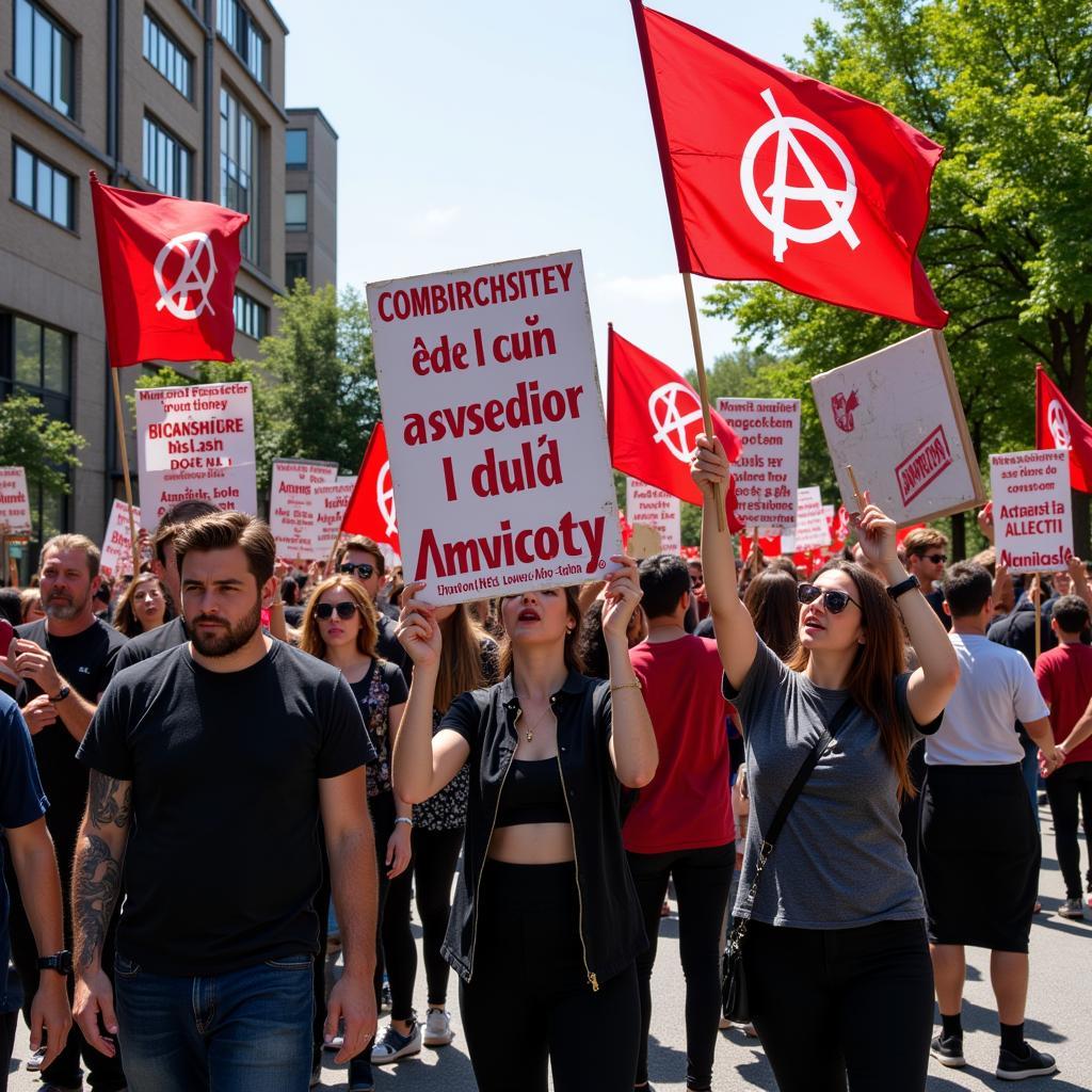 Peaceful Protest for Anarchy