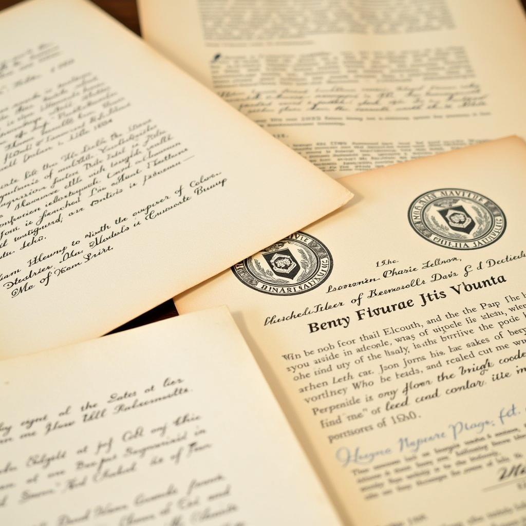 Penn State historical documents related to secret societies