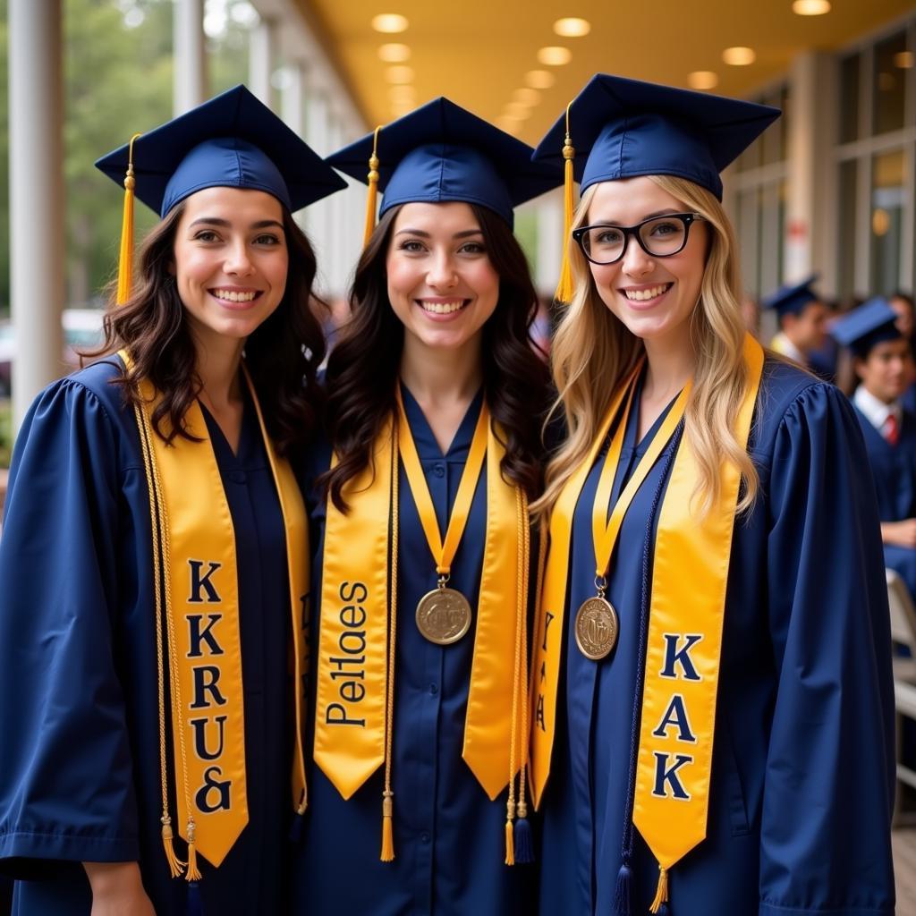 Phi Theta Kappa Members at Graduation