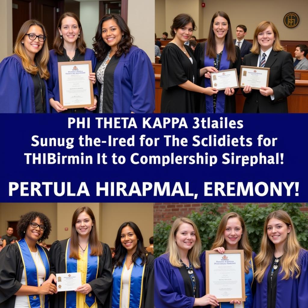 Phi Theta Kappa Scholarship Awards Ceremony