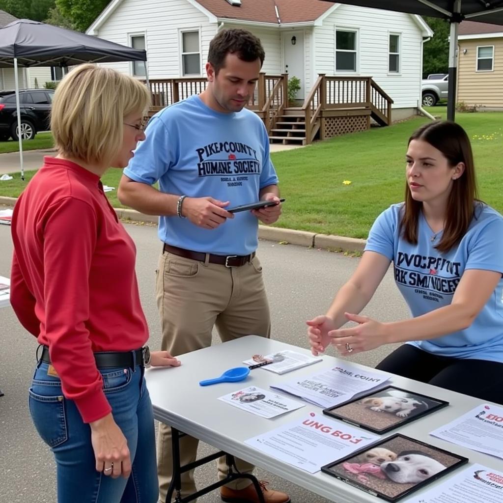 Community Outreach by the Pike County Humane Society