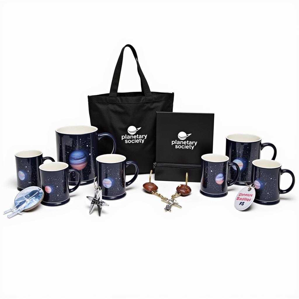 Planetary Society Accessories: Mugs, Tote Bags, and Keychains