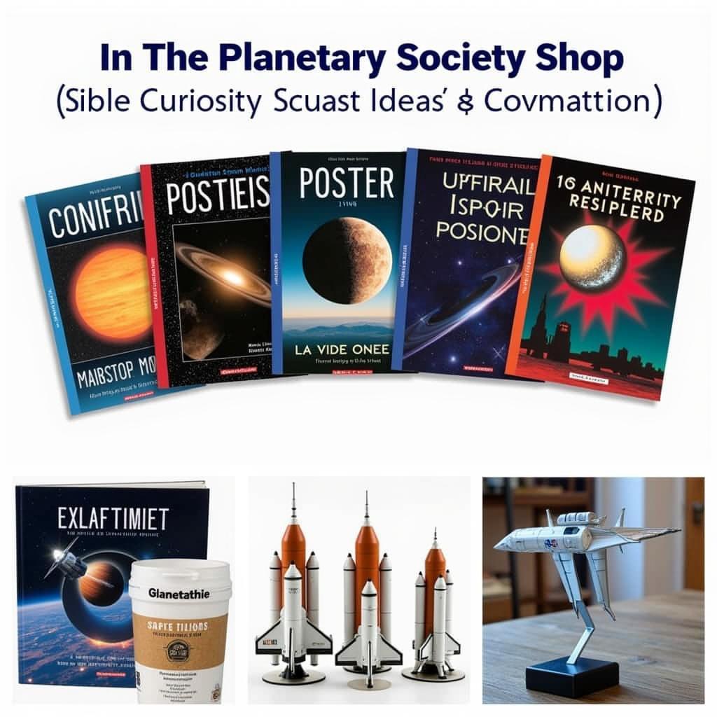 Planetary Society Educational Resources: Books, Posters, and Models