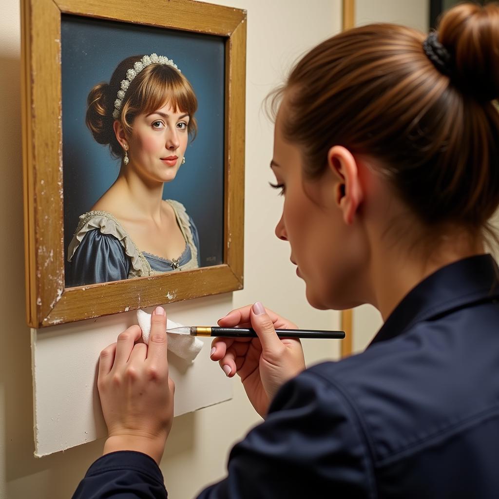 Portrait Society Milwaukee Art Conservation