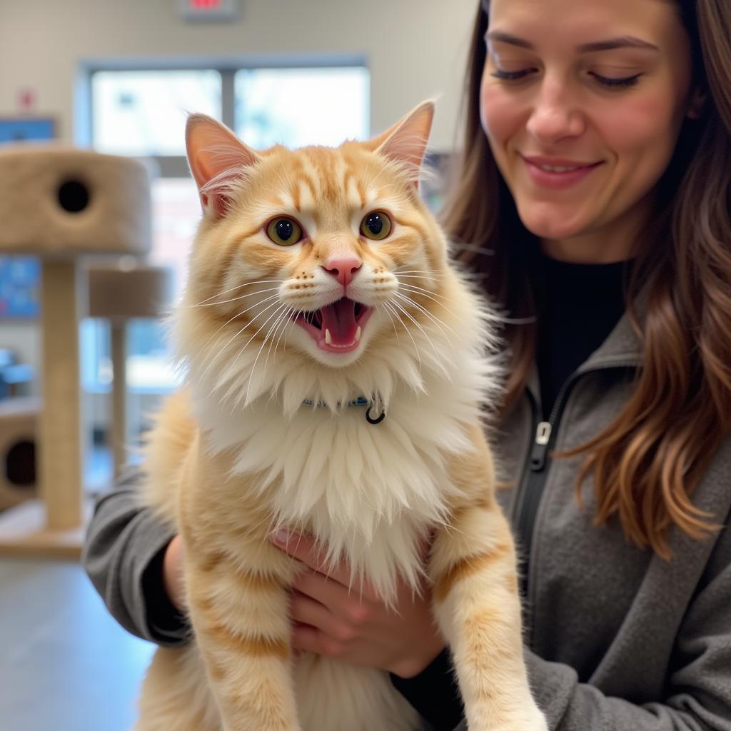 Cat Adoption at Portsmouth Humane Society