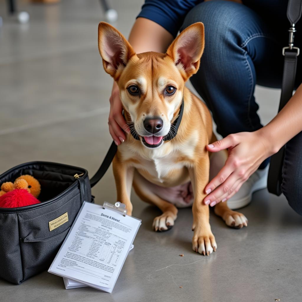 Preparing a Dog for the Humane Society Visit