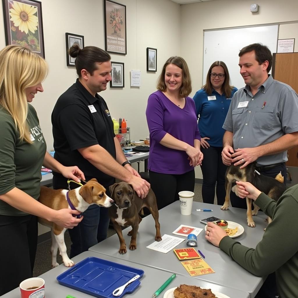 Community outreach event promoting animal welfare at the Presque Isle Humane Society