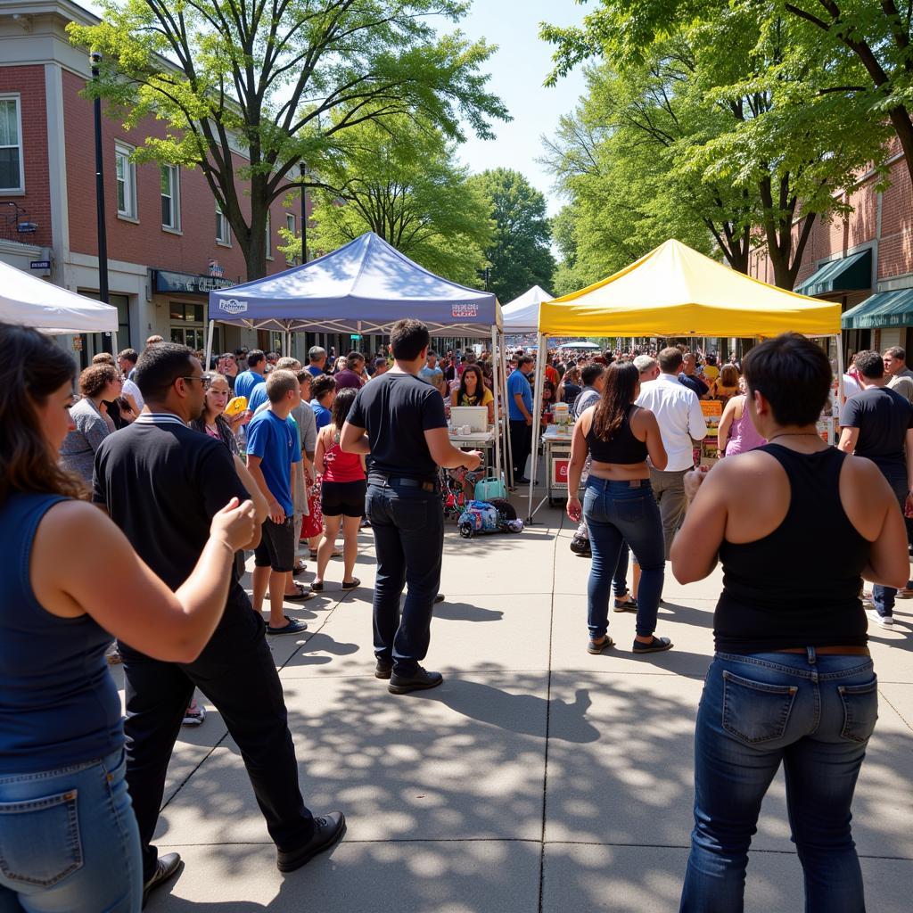 Puerto Rican Festival in Waukegan: Music and Food