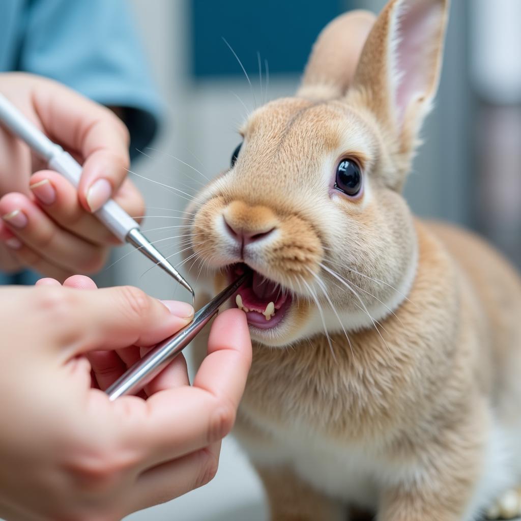 Rabbit Vet Checkup