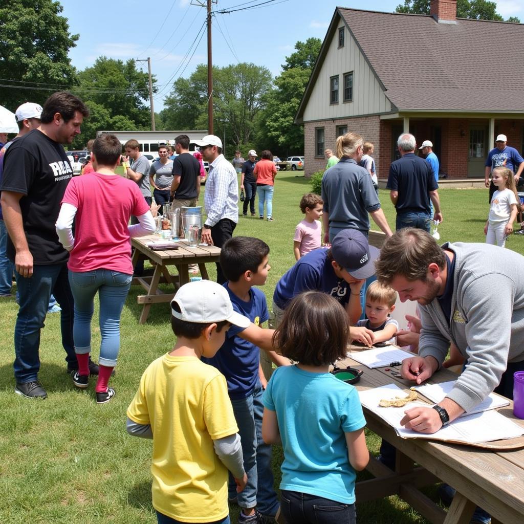 Rapidan Heritage Society hosting a community engagement event.